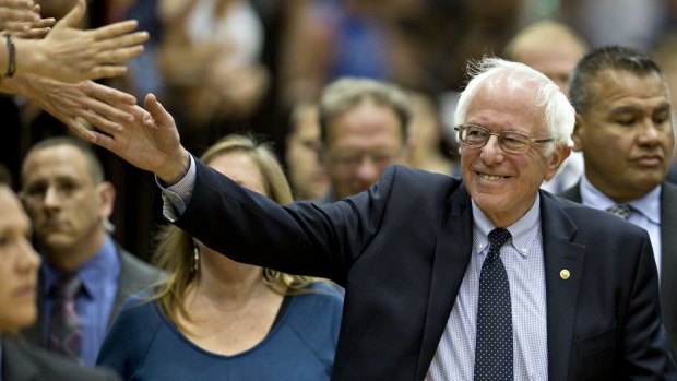 Senator Bernie Sanders - he lost the New York primary, but he has solid numbers.