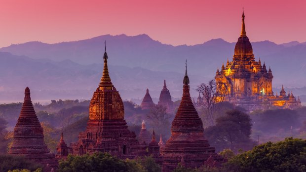 Bagan is home to more than 2200 temples and pagodas.