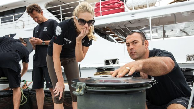 Molan said going through the storm which forced Perpetual Loyal out of the Sydney to Hobart "was the scariest night of my life without any doubt".