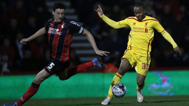 Raheem Sterling scored a brace for Liverpool in their quarter-final win over Bournemouth.
