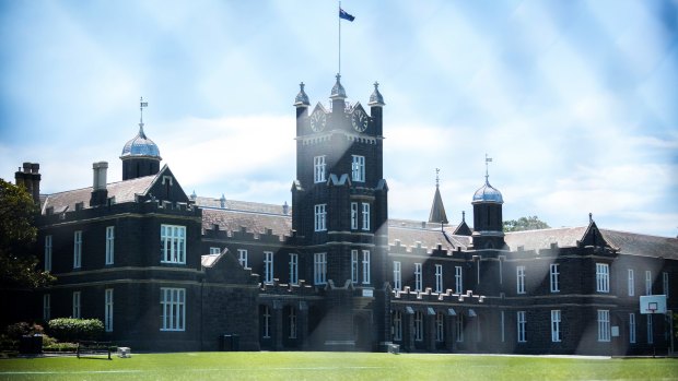 Melbourne Grammar is one of Australia's most "overfunded" private schools.