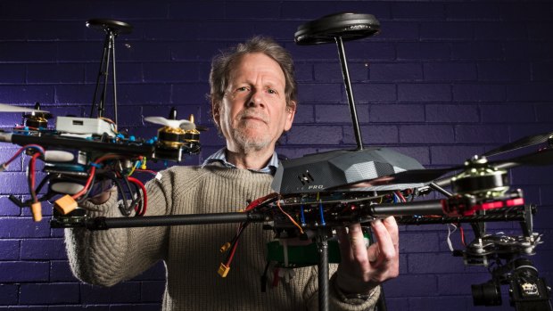 Drone Flight Academy president Jeff Cotter is not supportive of the proposed ban on drone regulation. 