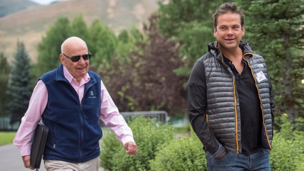 News Corp co-chairs Lachlan Murdoch and Rupert Murdoch can commiserate over some dud investments. 