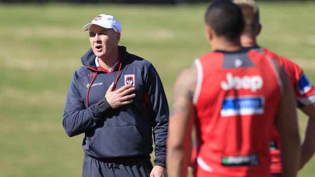 Gearing up for the season: Dragons coach Paul McGregor.