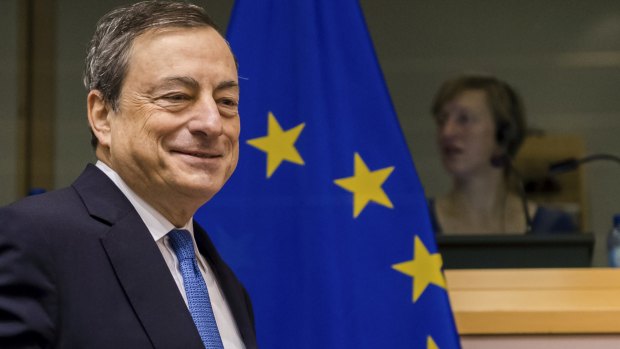 "Rates will stay low, very low, for a long period of time and well past the horizon of our purchases.": Mario Draghi
