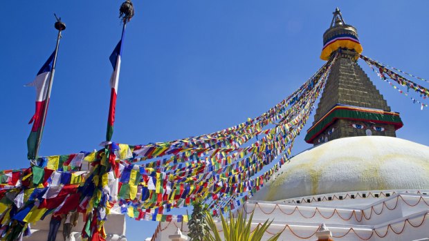Boudhanath Stupa. 