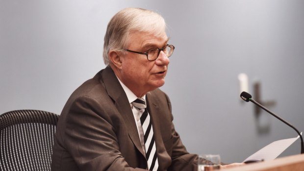 Justice Peter McClellan has emphasised the importance of children reporting sexual abuse.