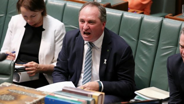 Deputy Prime Minister Barnaby Joyce says a special tax on sugary drinks would be "bonkers mad".