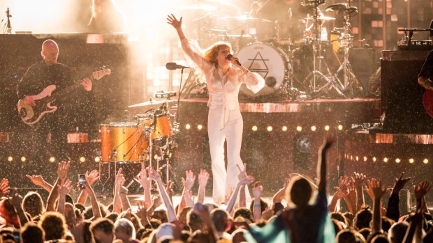 Florence + the Machine at the Sydney Opera House in November 2015.