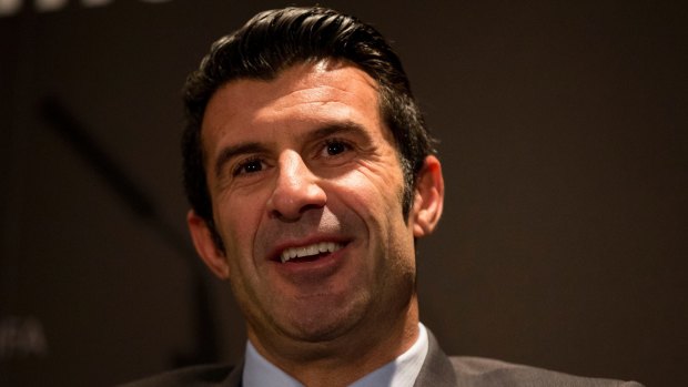 Figo is funding his own challenge for the presidency.