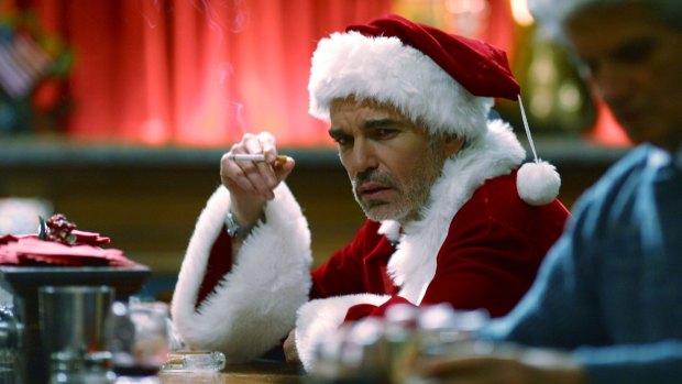 Bad Santa might not drop in with toys, but rather be wielding a baseball bat with intent to knock off the family saloon.