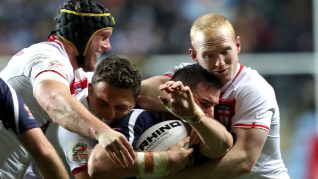 No trick plays: England are expected to be strong in defence against the Kangaroos.