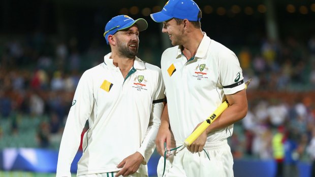 Nathan Lyon may have to get teammate Josh Hazlewood to come around the wicket.