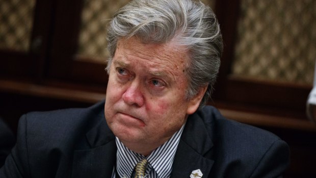 White House chief strategist Stephen Bannon is leading the push to pull the US out of the 195-nation Paris accord.