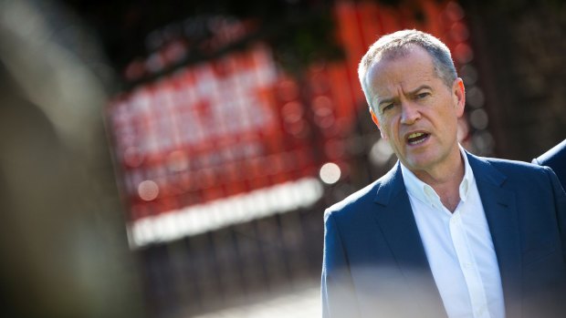 "There are things that you'd like to go and there are things that you've got to do": Labor leader Bill Shorten in Frankston, Melbourne on Saturday.