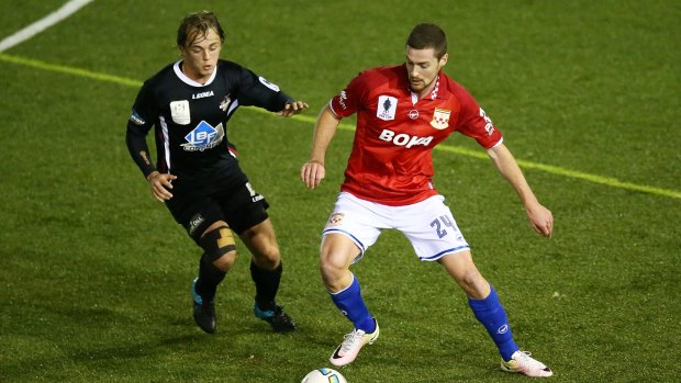 Lifeline: Former Sydney FC defender Jacob Tratt has been signed by Wellington Phoenix.