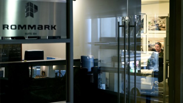 The AFP raided the offices of Mr Teplitsky's company Rommark on May 17.
