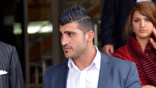 Ivan Maqi outside Melbourne Magistrates Court in 2013.