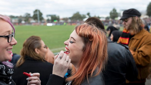 What game? There was a friendly, laidback vibe at the Reclink Community Cup at Victoria Park on Sunday. 