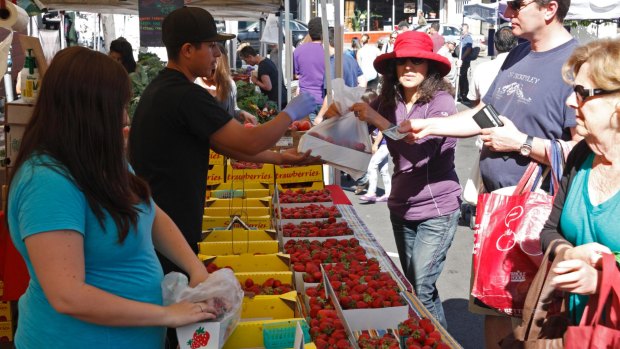 Farmers' Market, Ferry Building.