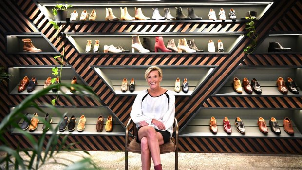 Anna Baird has just opened a new store in Melbourne's CBD but makes 40 per cent of sales online. 