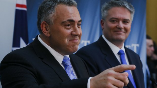 If Scott Morrison could go all cuddly, Joe Hockey could just about become Santa Claus. 