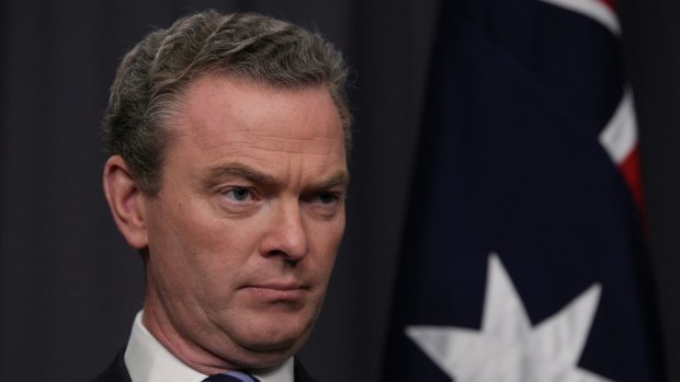 Education Minister Christopher Pyne.