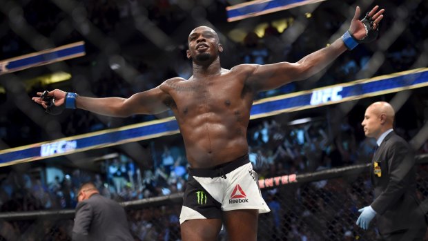 Return of the king: Jon Jones is back in the UFC and back on top.