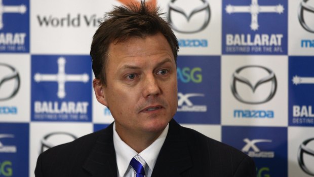 North Melbourne president and media personality James Brayshaw.  