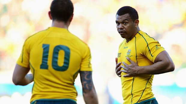 Back in business: Kurtley Beale .