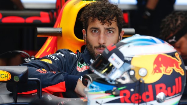 Red Bull driver Daniel Ricciardo had an engine failure in the US Grand Prix.