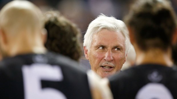 Two-week deadline: Carlton coach Mick Malthouse.