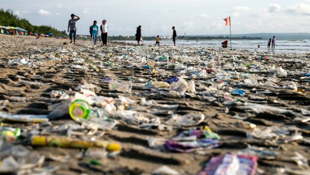 Bali sits in one of the most polluted areas of sea in the world, and much of what arrives on its beaches comes from other parts of the heavily polluted Java Sea.