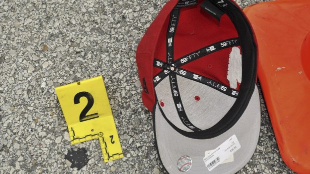 Deceased's cap: A photograph of the cap Michael Brown was wearing when he was fatally shot was used as evidence presented to the grand jury.