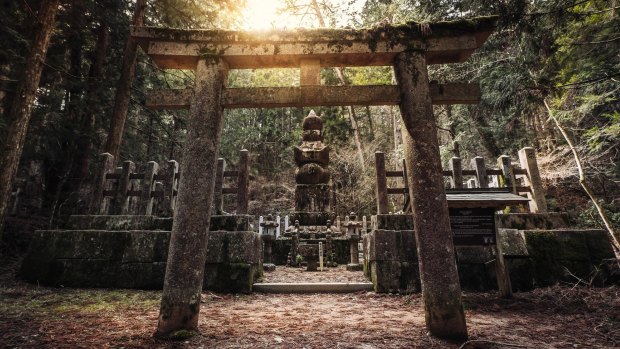 An eerie atmosphere prevails at one of Japan's most sacred sites.