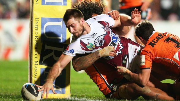 Focusing: Manly Sea Eagles are again in the mix but how much will the contract speculation surrounding stars like five-eight Kieran Foran have on the team?