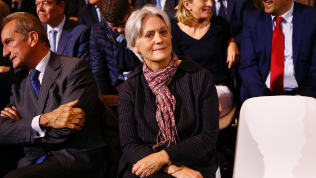 Penelope Fillon, wife of Francois Fillon, conservative candidate for the French presidential election.