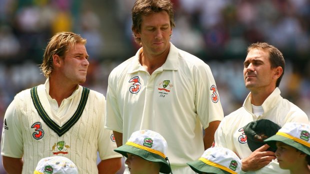 Shane Warne, Glenn McGrath and Justin Langer took with them a wealth of experience.