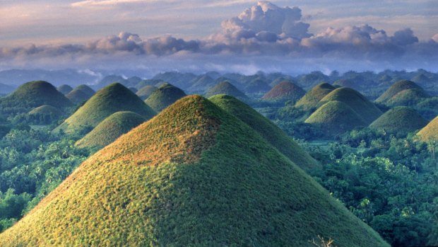 One of the Philippine's major attractions, the Chocolate Hills.