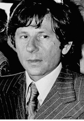 Polanski at a California courthouse on August 8, 1977.
