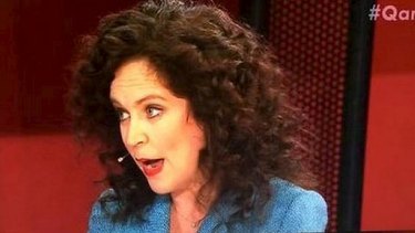 Annabel Crabb is one of few women who have their say on the ABC's <i>Q&A</i>.