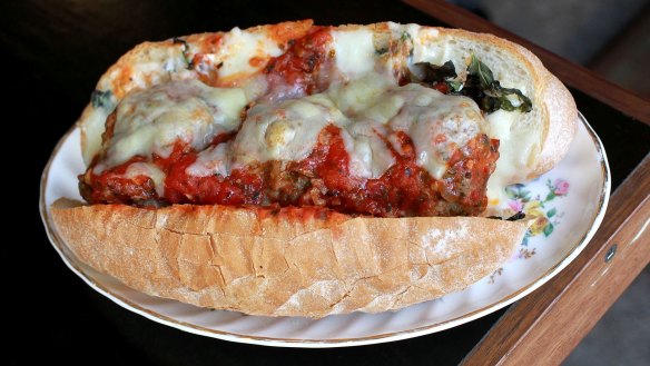 Is this Sydney's best meatball sub? Find it at Clementine's Cafe.  
