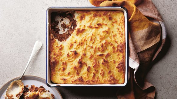 Homely and comforting: Stout cottage pie with a rich, stout-infused beef filling.