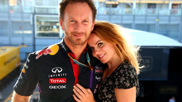 Infiniti Red Bull Racing Team Principal Christian Horner and Geri Halliwell have married in the UK.