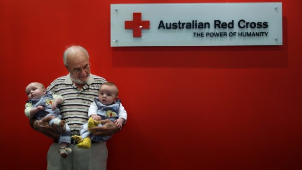 'They're surprised the vein has lasted this long': James Harrison donates blood weekly despite being averse to needles.