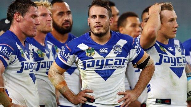 In the spotlight: Josh Reynolds of the Bulldogs is out to boost his representative claims on Sunday. 