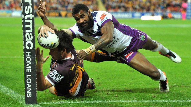 Code-switch: Marika Koroibete's career in the NRL is drawing to a close.
