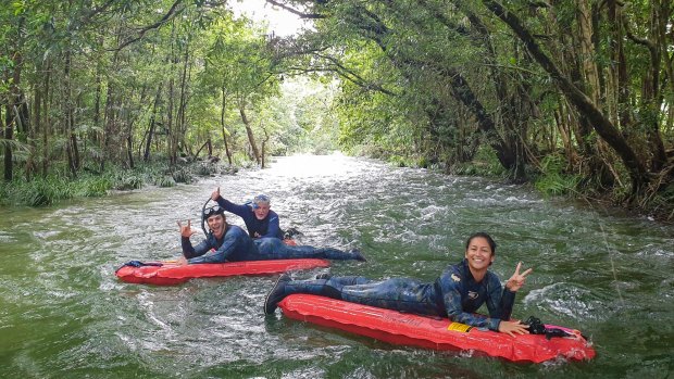 The magical stretch of water has been described as "paradise".

