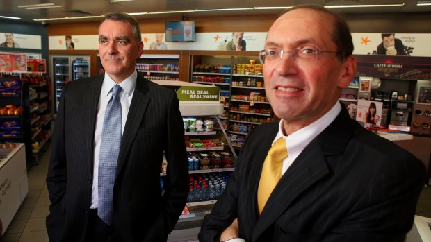Julian Segal (right), Caltex chief executive, says the company will not tolerate misbehaviour.