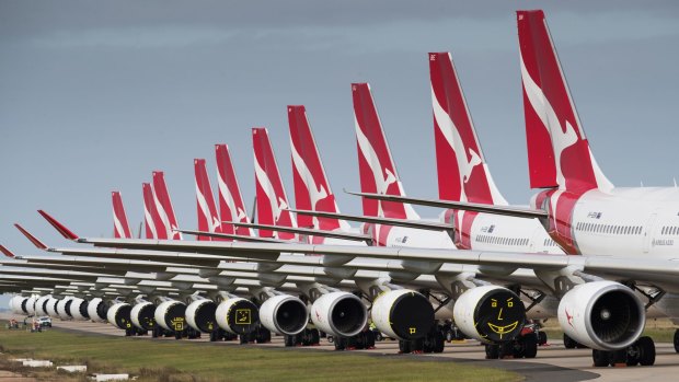 在阿瓦隆机场停飞澳航和捷星飞机。